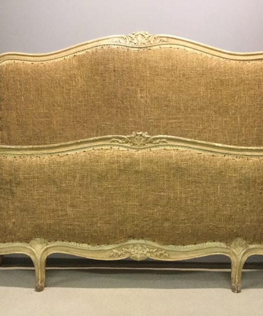 White corbeille French bed